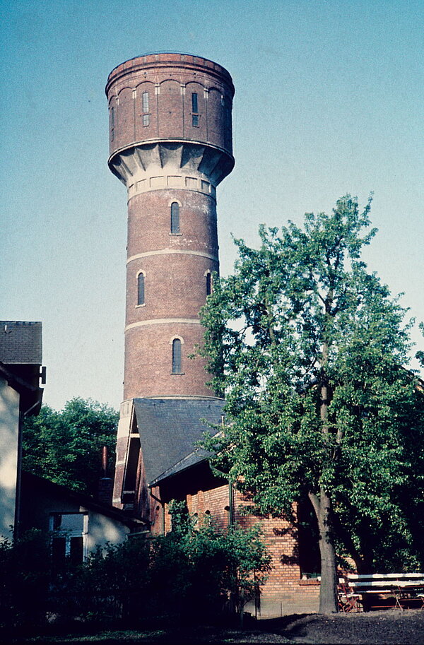 Der Wasserturm in Donnerschwee um 1957. Bild: Stadtmuseum Oldenburg