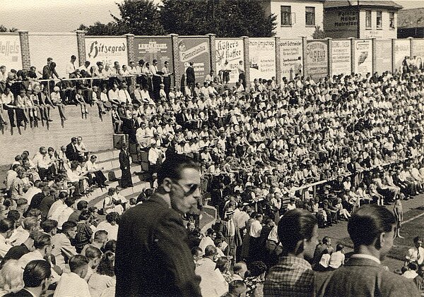Stadion Donnerschwee, Platzeinweihung 1948 Foto: Stadtmuseum Oldenburg