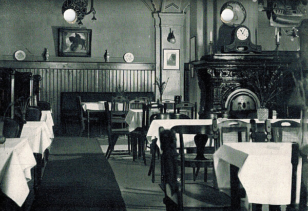 Blick in Hoyers Weinkeller, undatiert, Foto: Stadtmuseum Oldenburg.