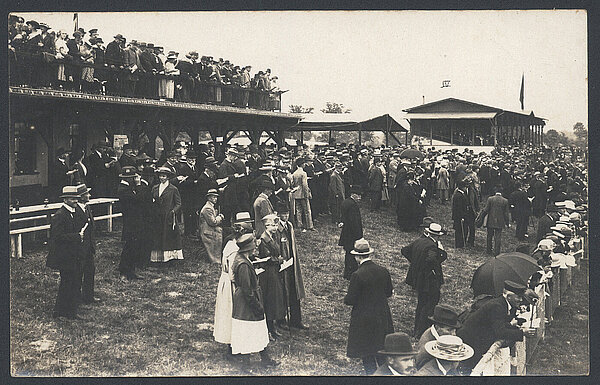 Rennplatz Ohmstede, o.D. Bild: Gustav Tahl/Stadtmuseum Oldenburg.