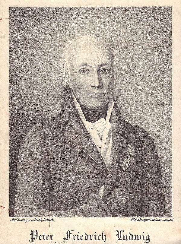 Herzog Peter Friedrich Ludwig (1755-1829). Bild: Stadtmuseum Oldenburg.