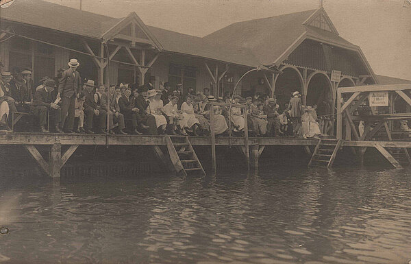 Huntebad um 1910. Foto: Stadtmuseum Oldenburg