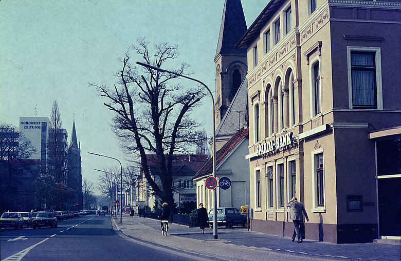 Peterstraße um 1985 © Stadtmuseum Oldenburg.