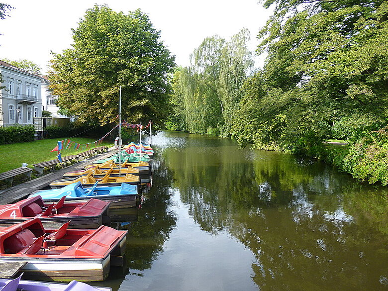 Mühlenhunte Schlossgarten © Reinhard Hövel