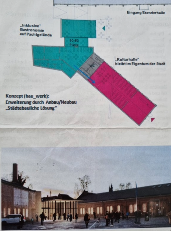 Alternativer Vorschlag des bau_werk e.V., 2017 Foto: Katharina Semling.
