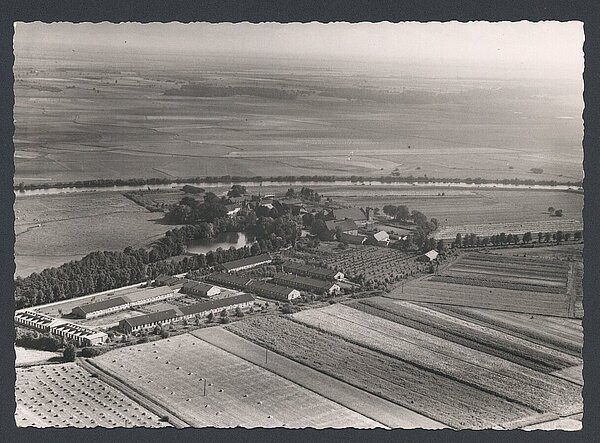 Luftbild der Anlage Blankenburg, undatiert, Bild: Stadtmuseum Oldenburg