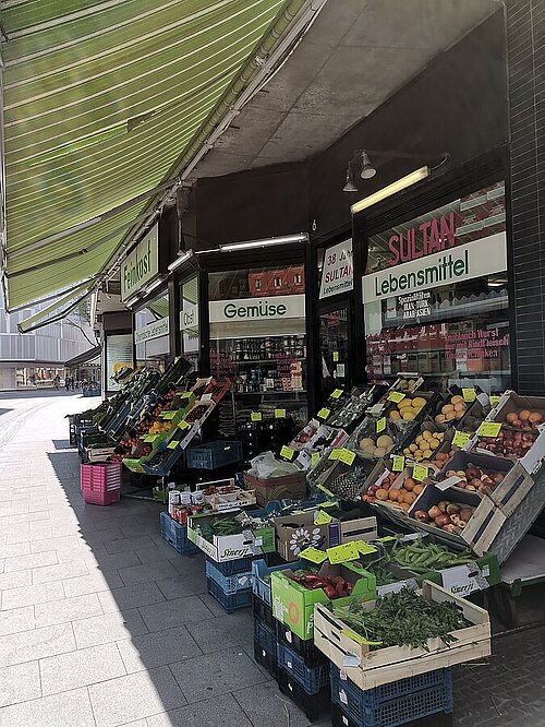 Der Sultan Markt heute (2021). Foto: Stadtmuseum Oldenburg