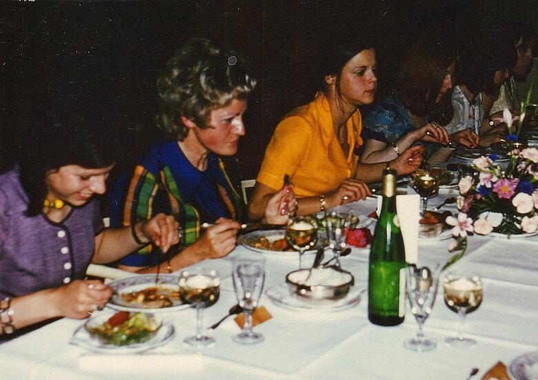 100 Jahre Leder Holert Abendessen, 1972 © Stadtmuseum Oldenburg