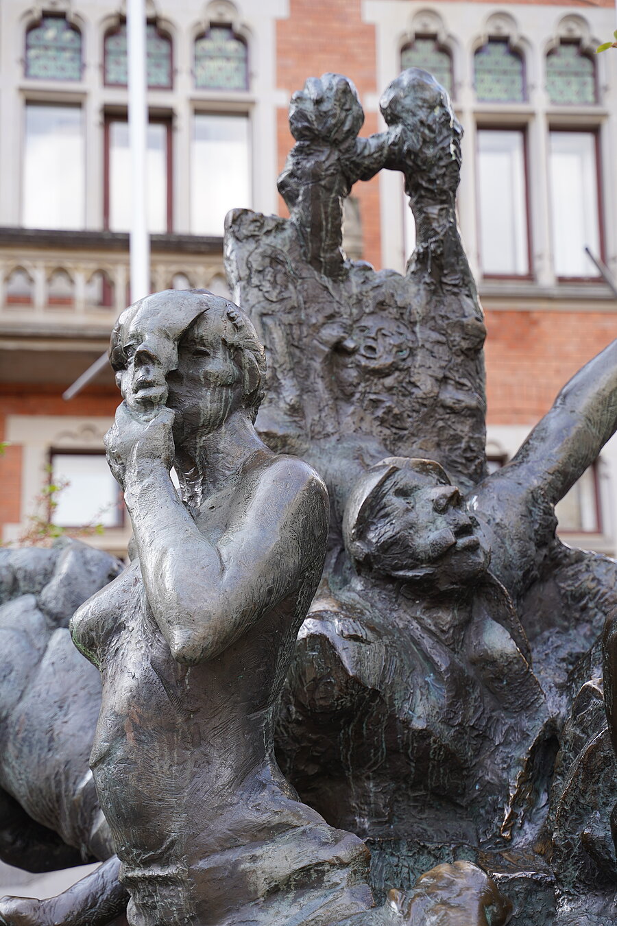 Bernd Altenstein, Gegenwart, Bronze, Rathausmarkt, 1983 © Stadtmuseum Oldenburg