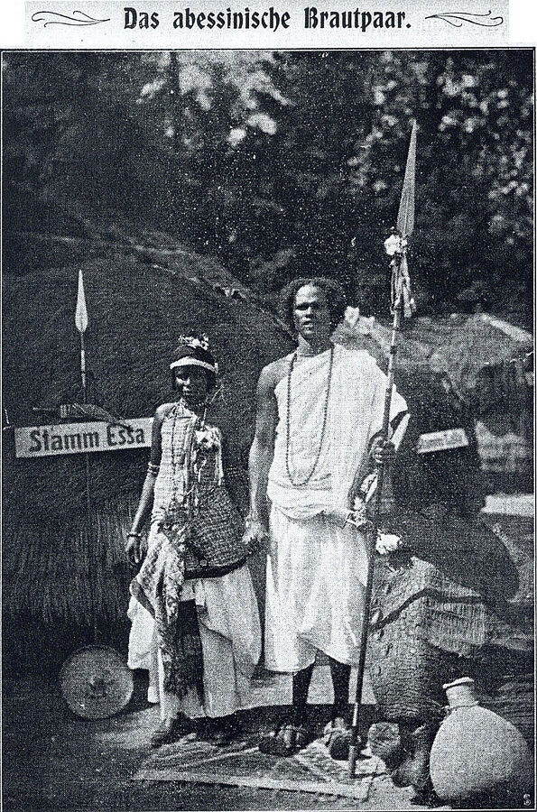 Hochzeitspaar, ca. 1905. Bild: Stadtmuseum Oldenburg