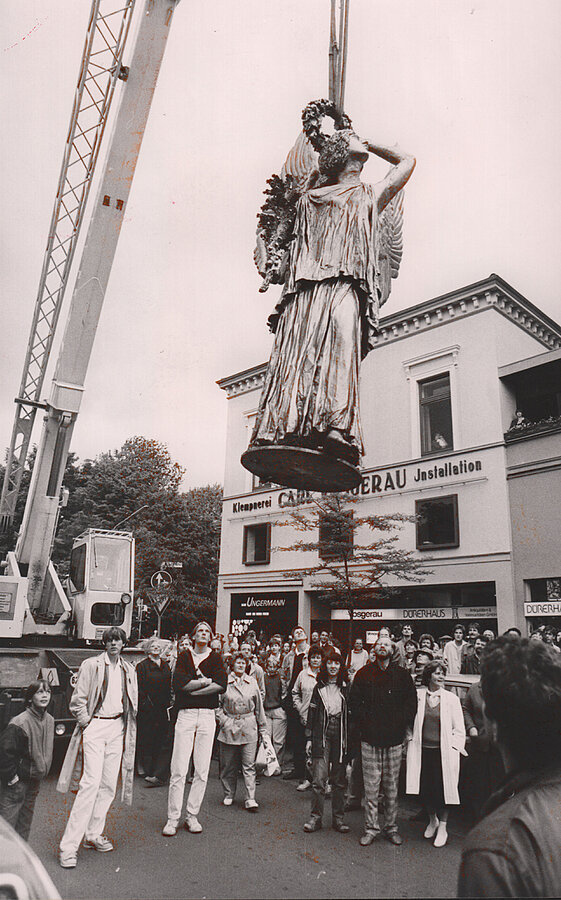 Friedensplatz, 4. Juni 1986. Foto: Stadtmuseum Oldenburg/Gerolf Schmidt