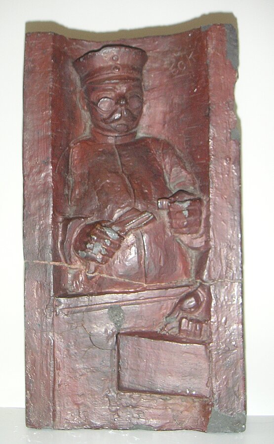 Schaffner, Tonrelief, Elsa Oeltjen-Kasimir (1887-1944, Bild: Stadtmuseum Oldenburg.