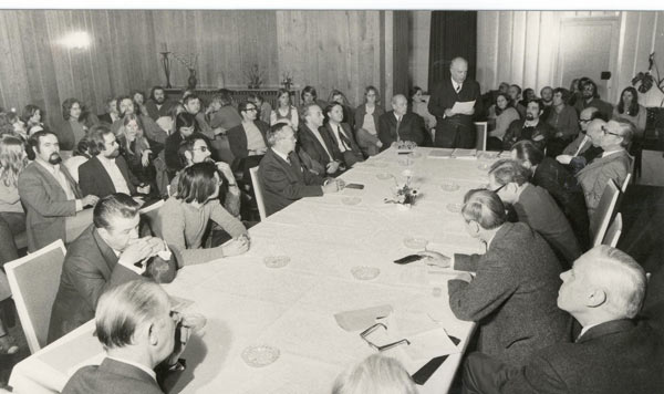 Gründungsausschuss April 1972; Foto: Stadtmuseum